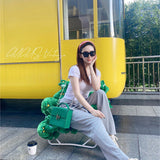 Fluid handbag styled for everyday wear