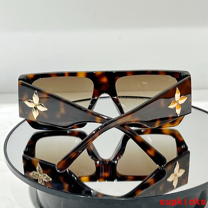 Front view of Louis Vuitton unisex sunglasses