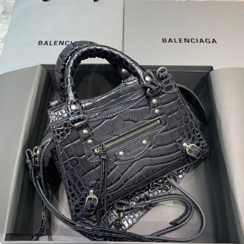 Contemporary Premium PU Leather Handbag - Smooth Faux-Leather Exterior | Women's Luxury Handbag #325 - front view (image 1) of designer-inspired handbag
