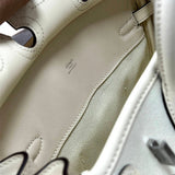 Close-up detail of fluid bag design