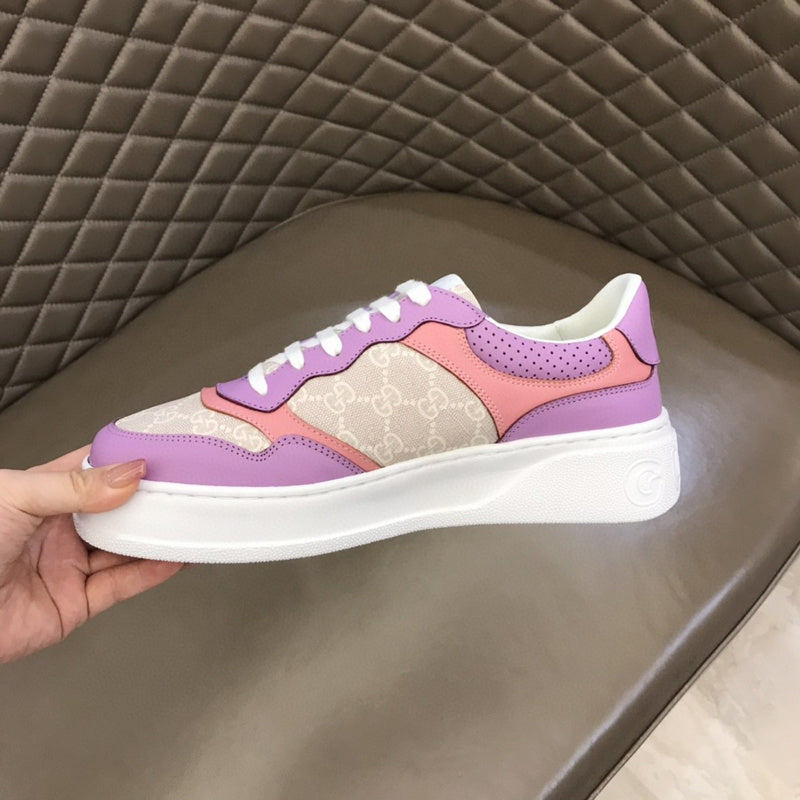 Gucci sneakers detailed view showing premium designer craftsmanship