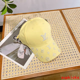 Close-up detail view of Louis Vuitton unisex cap