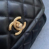 Zivas Charm Chic Craftsmanship Fashion Handbag (Signature Shape & Finish) – Back View