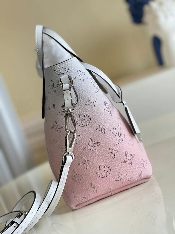 Styled lifestyle shot of signature elevated women's handbag – women's luxury handbag