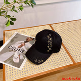 Close-up detail view of Louis Vuitton unisex cap