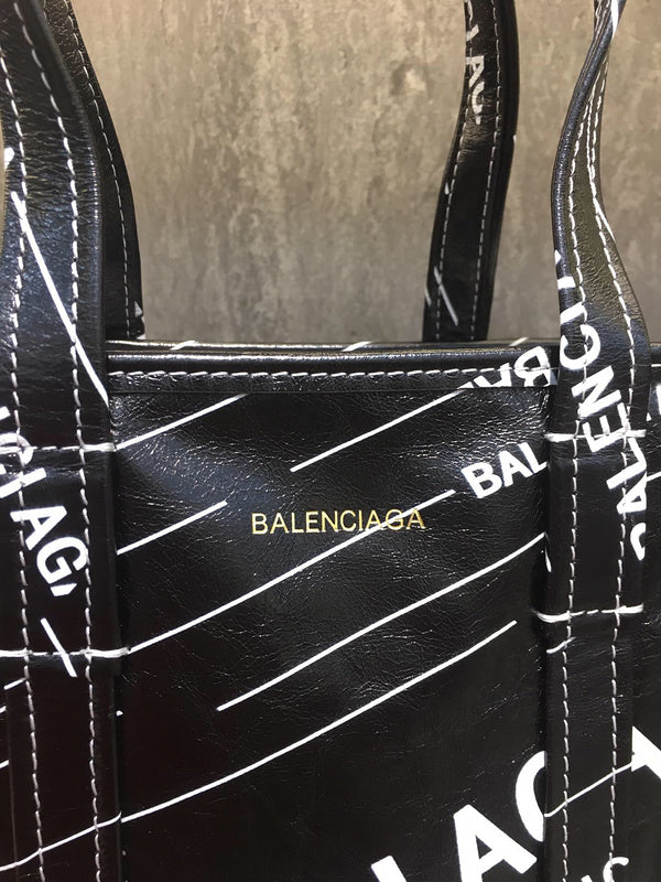 Classic Vegan Leather Handbag - Smooth Faux-Leather Exterior | Women's Everyday Carry Handbag #947 - styled full view (image 7) of designer-inspired handbag