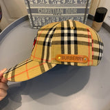 Full view of Burberry unisex cap
