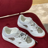 Gucci tonal black luxury sneakers view 9 padded collar comfort