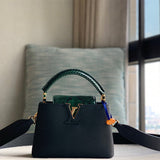  Signature shopper bag carried on shoulder 16