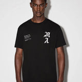 Amiri luxury t-shirt detail shot