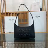 Front view of refined polished women's handbag – women's luxury handbag