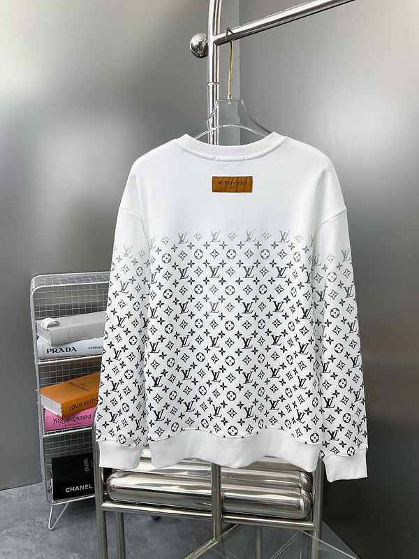 Side profile of Louis Vuitton luxury clothing with everyday silhouette