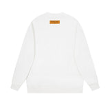 Close-up detail shot of Louis Vuitton luxury clothing with streetwear-inspired cut