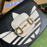 Front view of structured statement women's handbag – women's statement bag