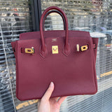 Statement bag shown from front angle