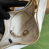 Handle and strap detail of elevated statement women's handbag – women's premium purse