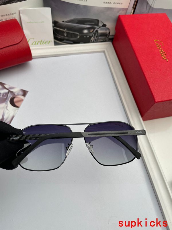 Lifestyle view of Cartier unisex sunglasses