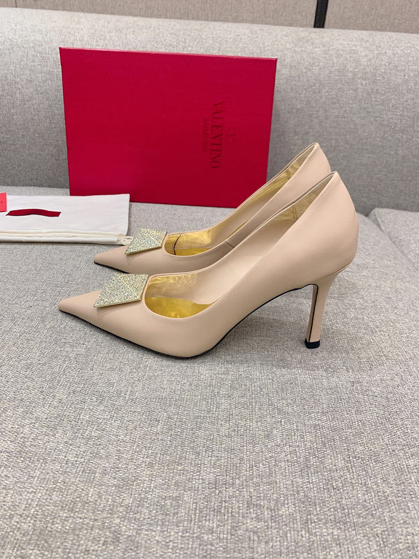 Valentino Garavani shoes front view designer style