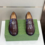 Gucci classic monochrome luxury sneakers view 11 heritage-inspired look
