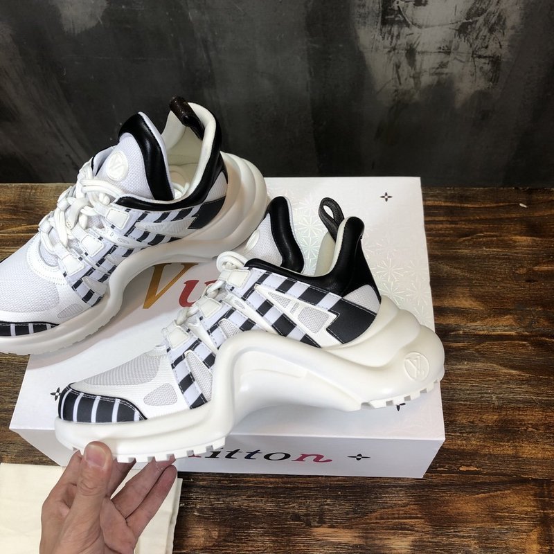 Louis Vuitton luxury shoes close-up — premium authentic designer style