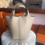  tailored shopper bag detail view showing craftsmanship