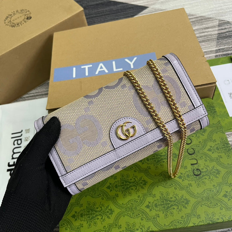 Back view of chic signature women's handbag – women's everyday handbag
