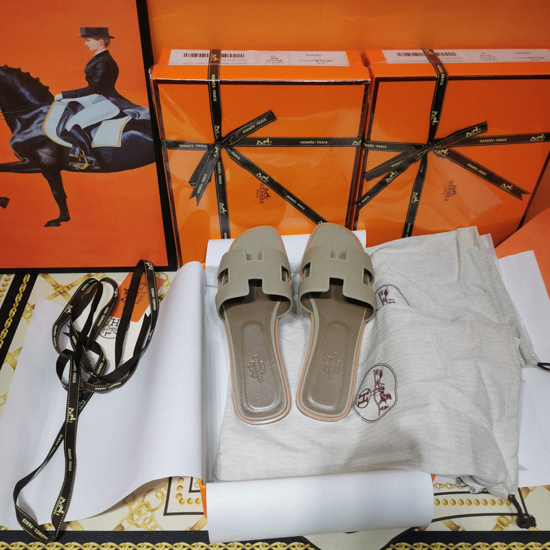 Hermes sandals Style 107 - angled studio shot