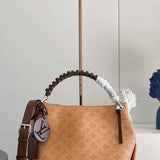 Front view of sleek classic women's handbag – women's premium purse