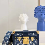 Side profile of structured premium women's handbag – women's designer-style accessory