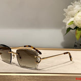 Angled view of Cartier unisex sunglasses