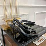 Saint Laurent luxury shoes detail view — premium authentic designer style