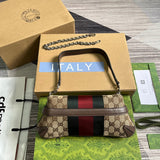 Back view of everyday-luxe signature women's handbag – women's statement bag