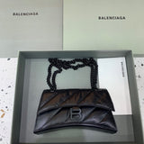 Contemporary Premium PU Leather Handbag - Smooth Faux-Leather Exterior | Women's Statement Accessory #279 - side angle view (image 2) of designer-inspired handbag