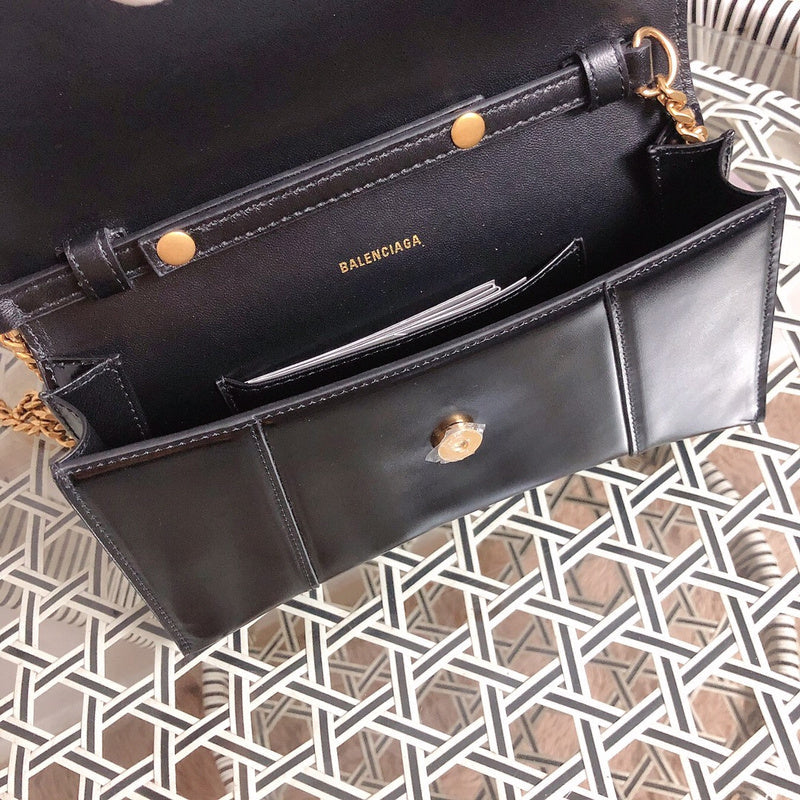 Side profile of signature elevated women's handbag – women's designer-style accessory