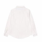 Side profile of Louis Vuitton luxury clothing with logo-detail design