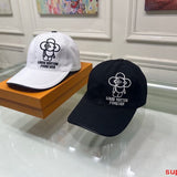 Close-up detail view of Louis Vuitton unisex cap
