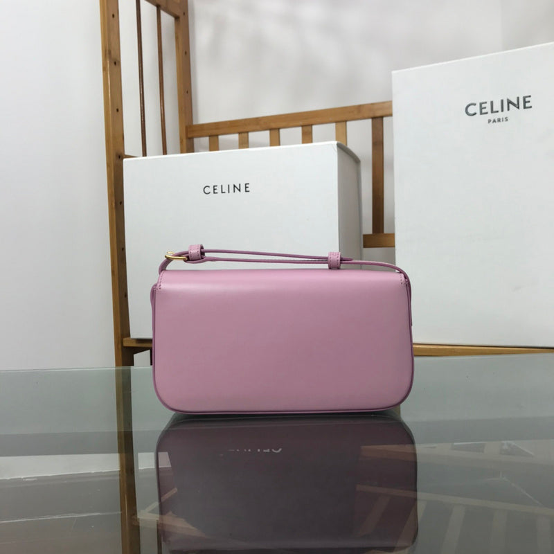 Side profile of structured statement women's handbag – women's everyday handbag