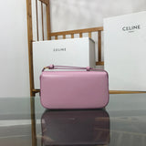 Side profile of structured statement women's handbag – women's everyday handbag