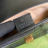 Side profile of statement elevated women's handbag – women's luxury handbag