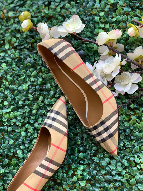 Sophisticated Faux Leather Shoes - Smooth Faux-Leather Finish | Women's Statement Footwear #1514 - interior view (image 6) of designer-inspired shoes