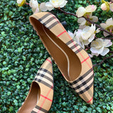 Sophisticated Faux Leather Shoes - Smooth Faux-Leather Finish | Women's Statement Footwear #1514 - interior view (image 6) of designer-inspired shoes