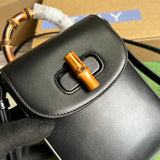 Front view of sleek signature women's handbag – women's luxury accessory