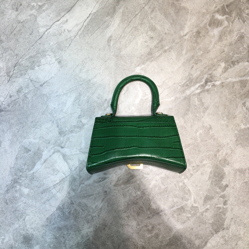 Refined Vegan Leather Handbag - Refined Silhouette | Women's Premium Handbag #861 - back view (image 4) of designer-inspired handbag