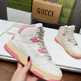 Gucci fresh white-and-black luxury sneakers view 10 sleek tonal finish
