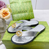Gucci Luxury sneakers in clean off-white bold athletic profile front view
