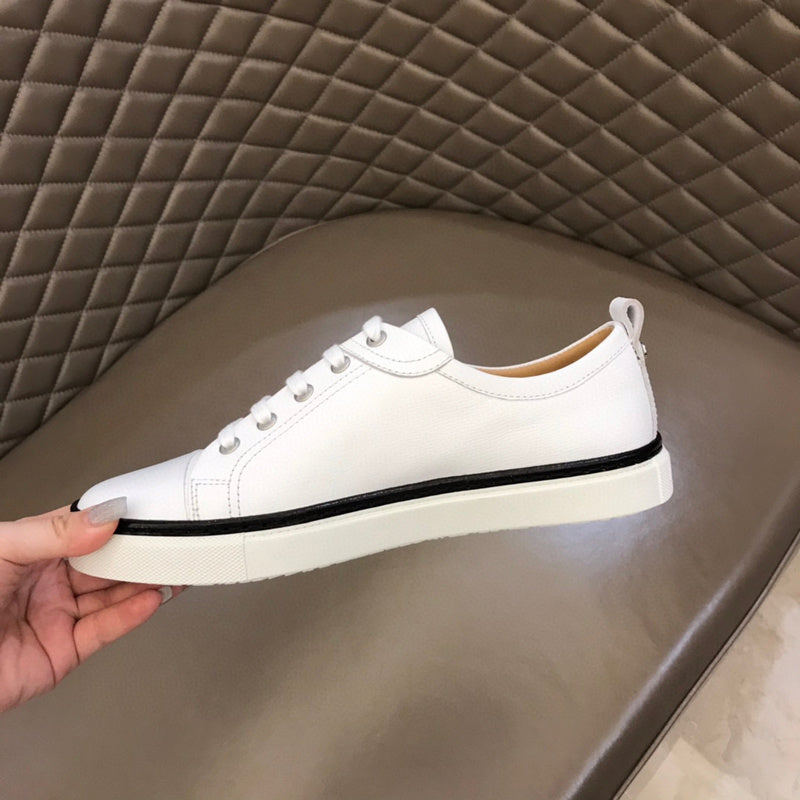 Hermès Tan Chunky Platform Sneakers - Toe Detail View