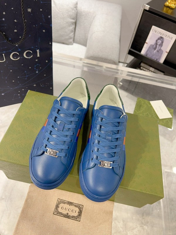Gucci clean off-white luxury sneakers view 10 chunky sole construction