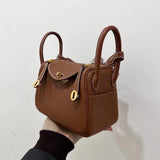 Close-up detail of refined bag design