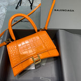 Effortless Faux Leather Handbag - Polished Finish | Women's Fashion Handbag #579 - side angle view (image 2) of designer-inspired handbag