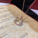 Front view of Cartier unisex jewelry piece